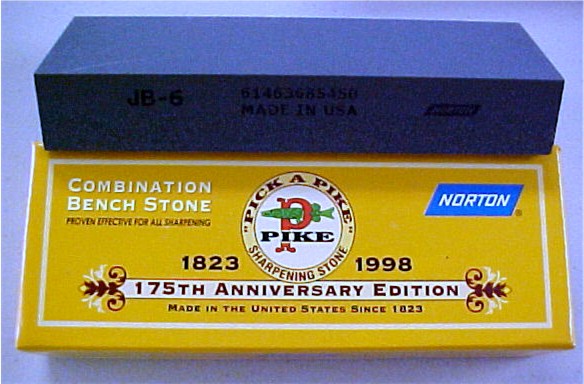 Norton PIKE pick a pike Combination bench stone item JB-6